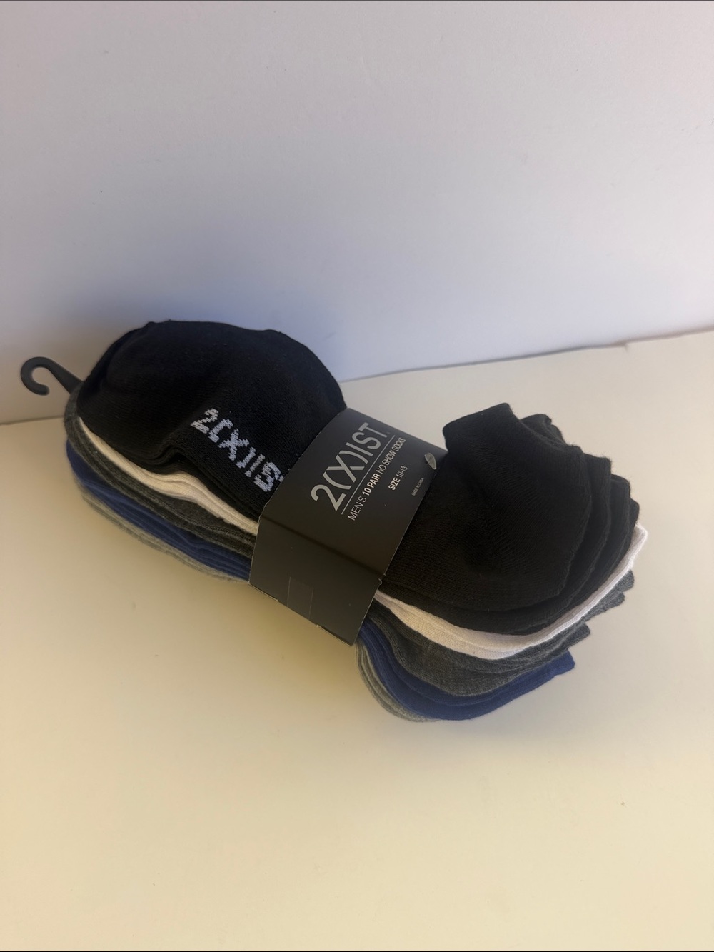 2xist Men's No-Show Sock Pack 10 Pair